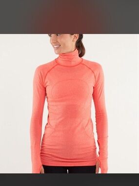 lululemon athletica Coral Turtleneck Long-Sleeve Top